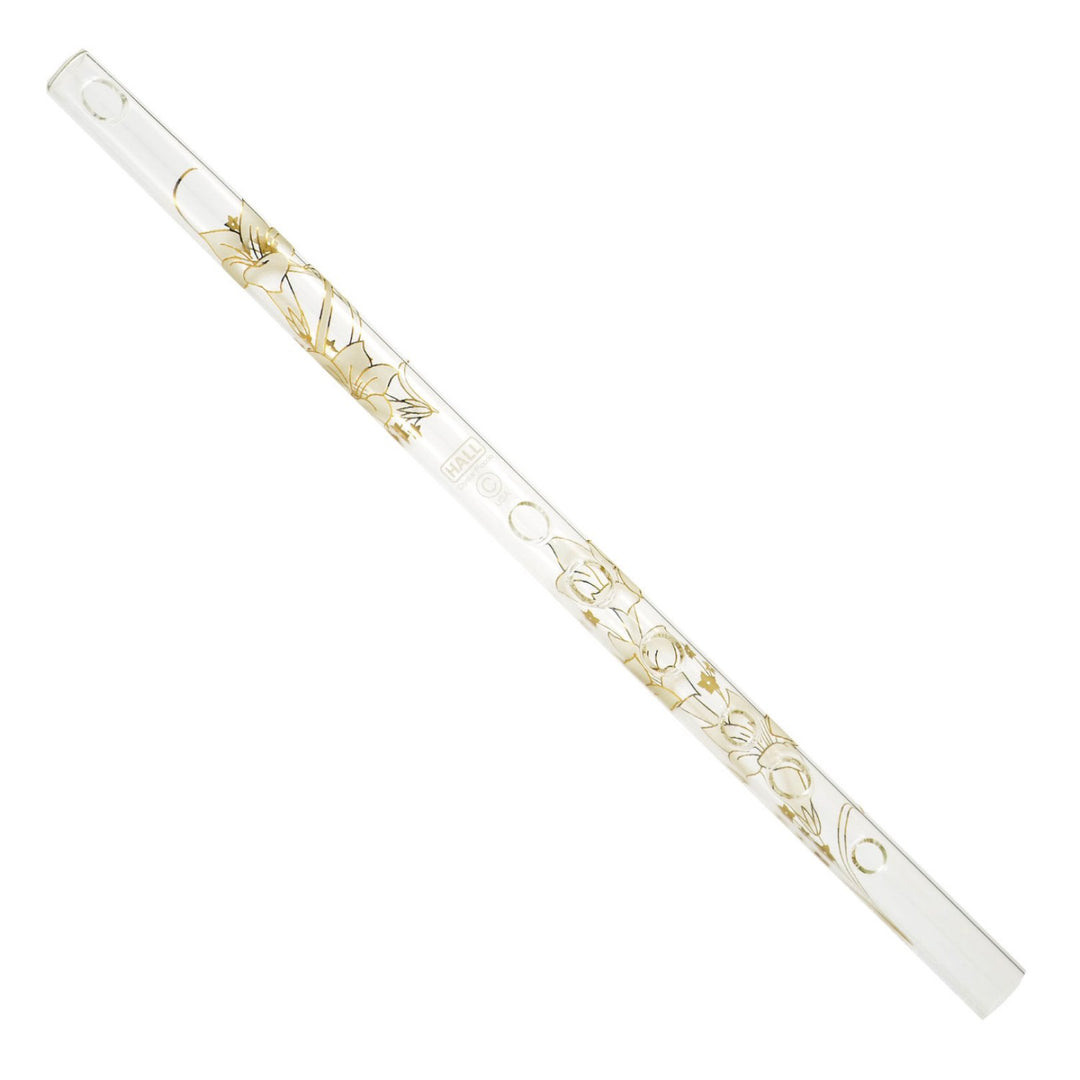 Hall Key G Glasflöten (Muster mit weissen Lilien) Weisse Lilie, Weisse Lilie
