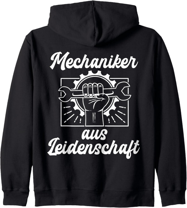 Mechaniker KFZ Schrauberheld Auto Werkzeug Kapuzenjacke