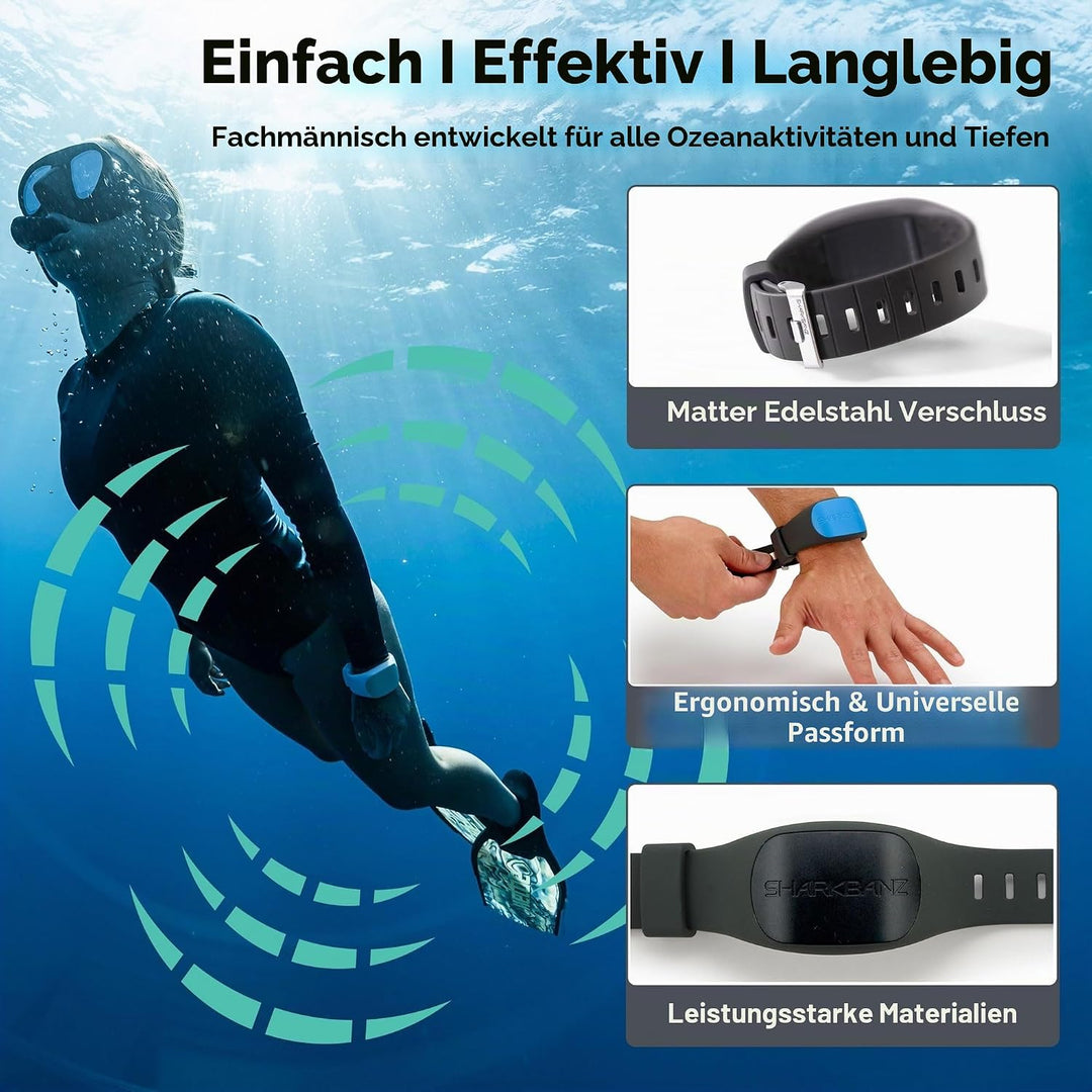Sharkbanz 2 Blaugrau/Azurblau, Blaugrau/Azurblau