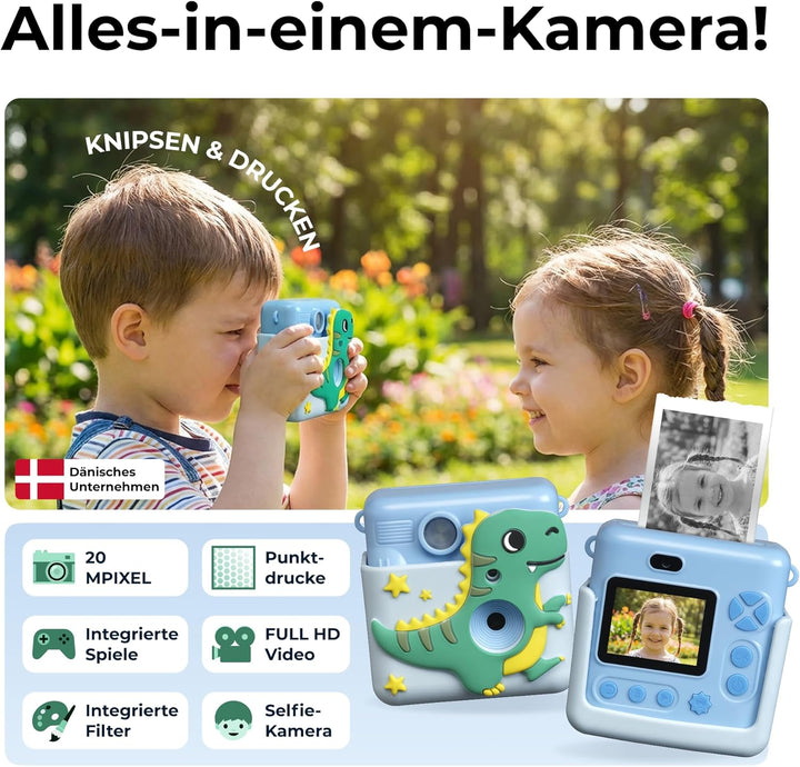 Denver Kinder-Druckkamera KPC-1363 Blue