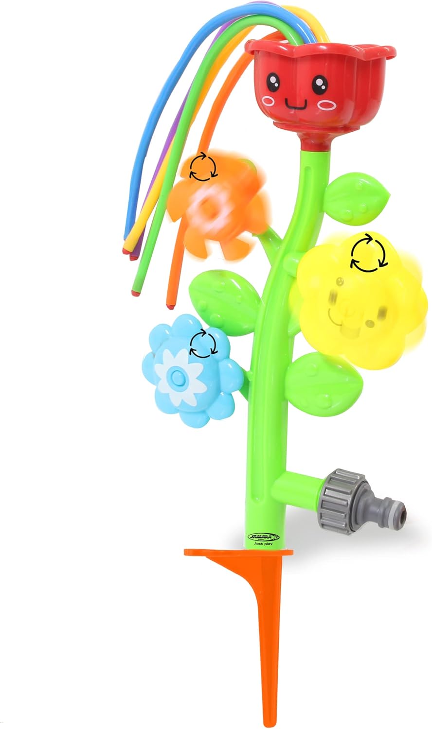 Mc Fizz Wassersprinkler Blumen - Schnelle Installation, Verbindung zu Standard Schlauchsystem, Schlä