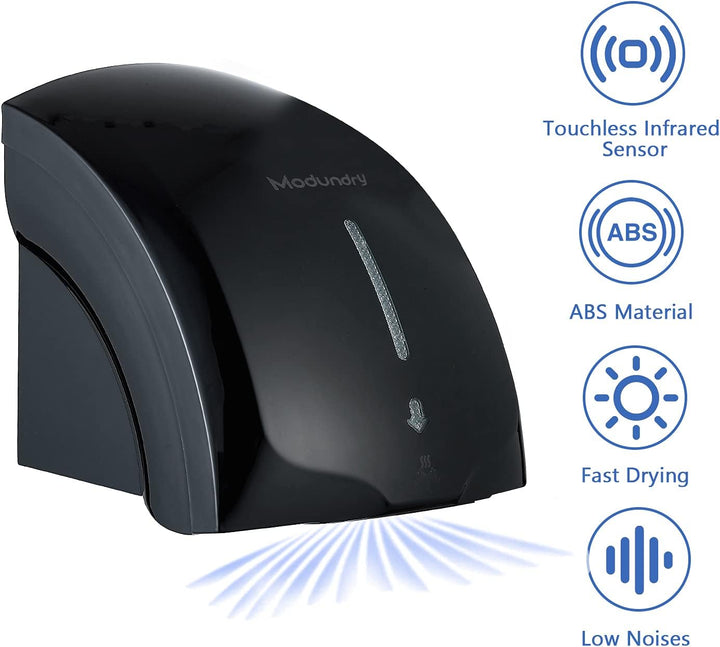 Modundry Händetrockner automatischer Infrarotsensor handtrockner leise Gewerbe und