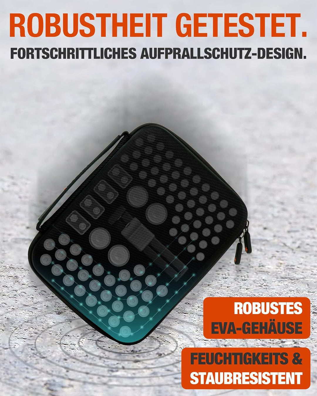 AKIELO+ Batterie Aufbewahrungsbox Mit Universalem Tester (Edition Core – Über 90+) – Unordnungfreie