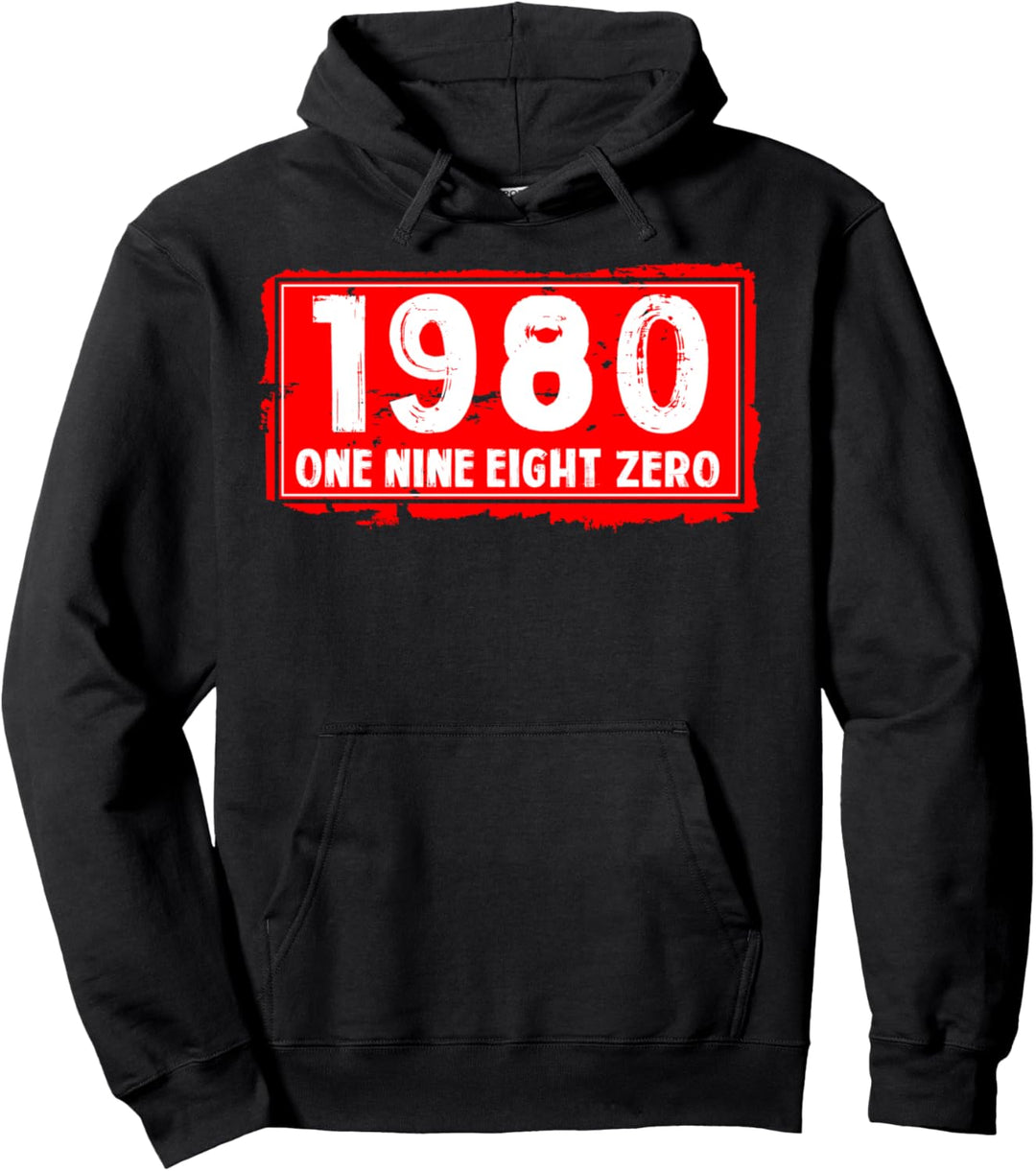 Das 1980 Geburtsjahr für Männer und Frauen, toller Geburtstag Pullover Hoodie