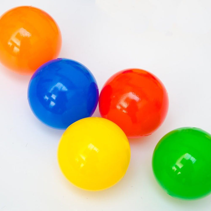 LittleTom 2000 Bunte Bälle für Bällebad 5,5cm Babybälle Plastikbälle Baby Spielbälle, 2000