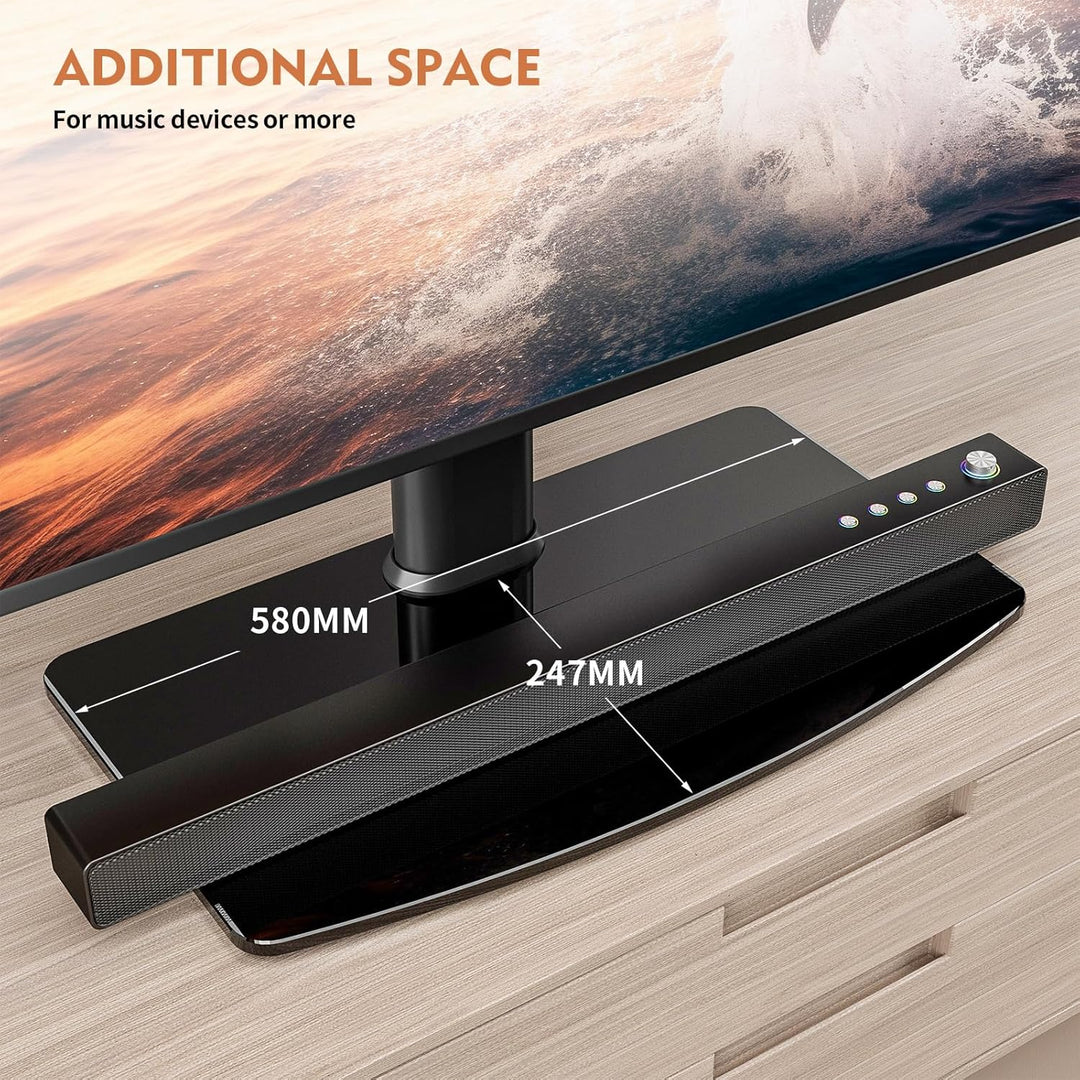 TV Standfuss Universal Höhenverstellbar Ständer Halterung Fernsehständer 40''-86'' LCD LED Flachbild