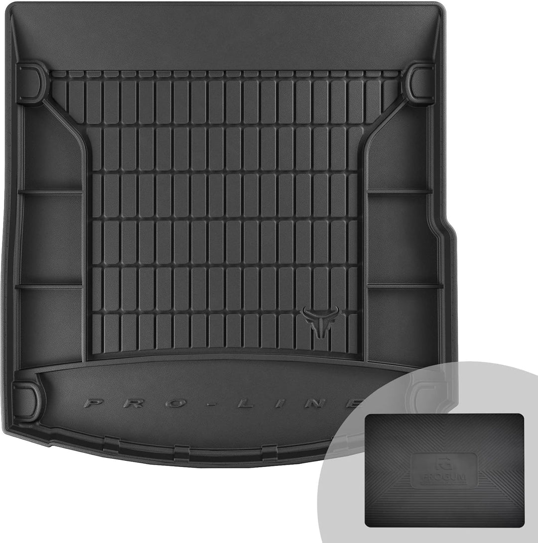 FROGUM ProLine 3D Gummimatte Exklusive Auto Kofferraummatte Kofferraumwanne für Audi A6 C6 2004-2006