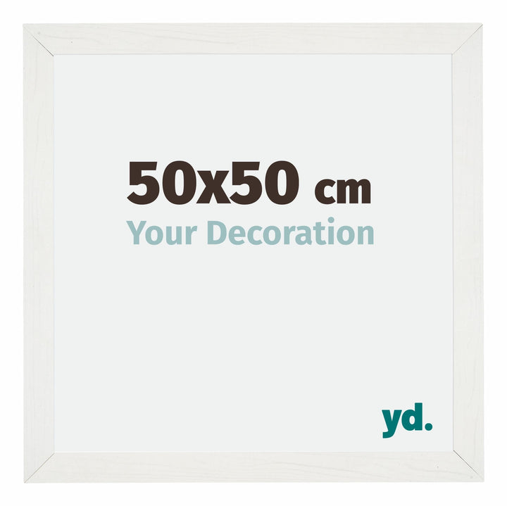 yd. Your Decoration - Bilderrahmen 50x50 cm - Bilderrahmen aus MDF mit Acrylglas - Antireflex - Ausg