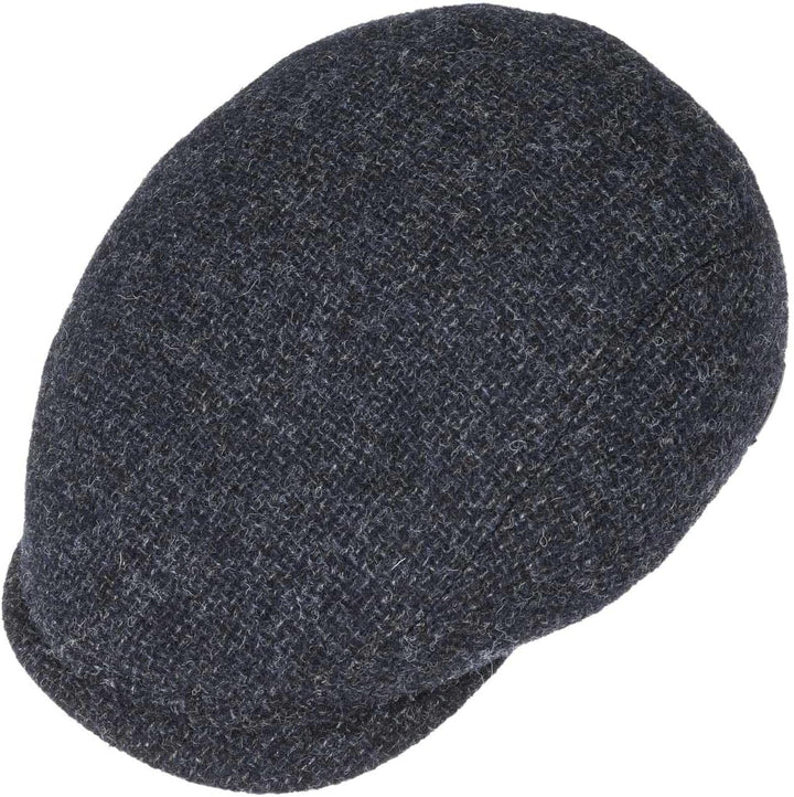 Stetson Belfast Tweed-Schiebermütze für Herren - gefertigt in der EU - Blau - 58 EU