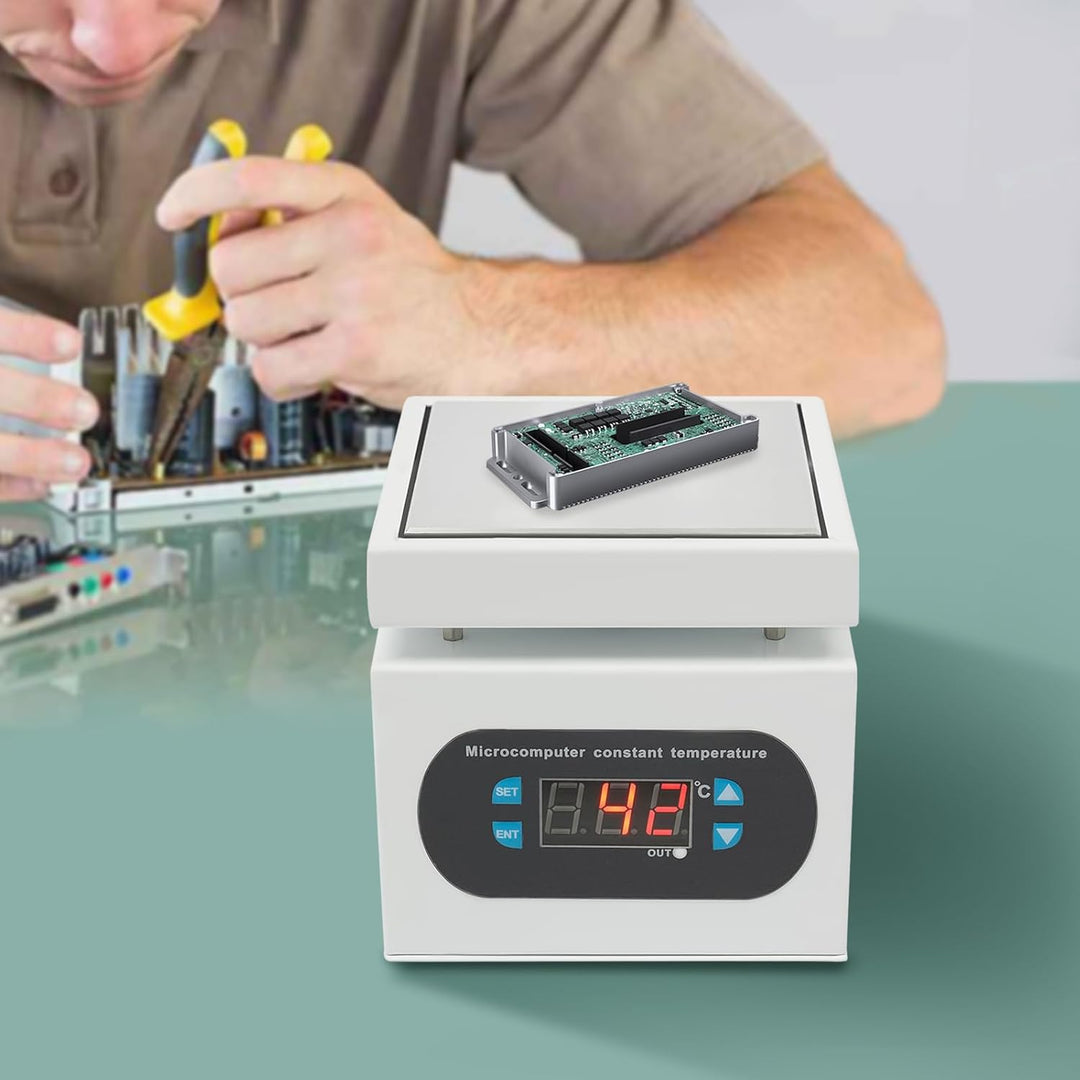 220V 350W /500W/700W Lötstation Heizplatte, lektrische Vorwärmstation mit LED-Anzeige & Mikrocompute