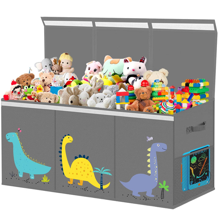 Spielzeugkiste mit deckel aufbewahrung kinderzimmer Extra Gross Aufbewahrungsbox Kinder - Faltbar Sp