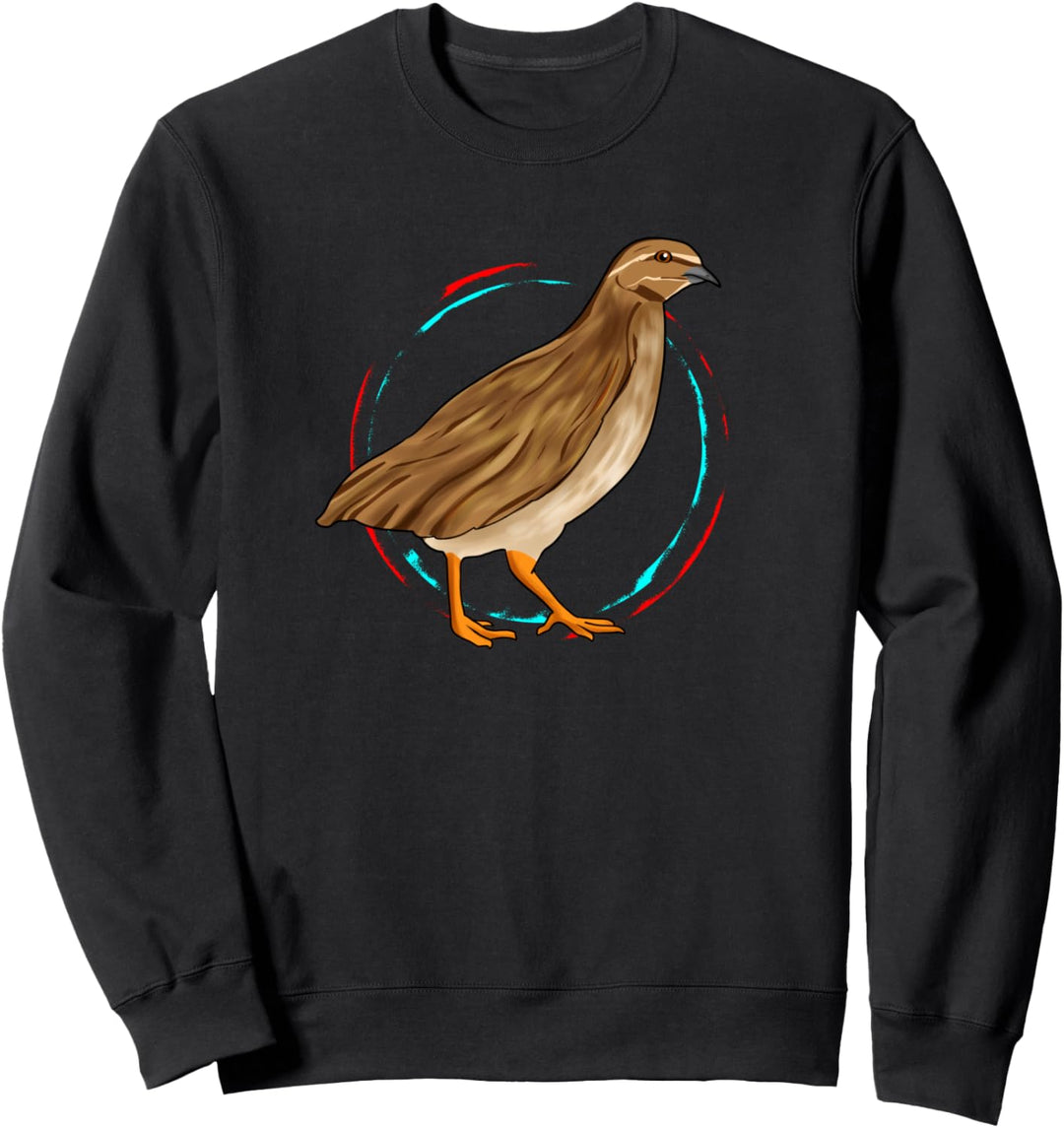 Wachtelflüsterer | Lustiger Spruch Wachtelbesitzer Wachtel Sweatshirt
