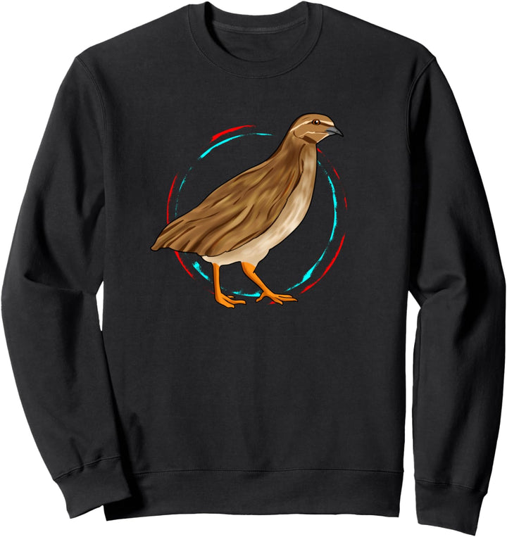 Wachtelflüsterer | Lustiger Spruch Wachtelbesitzer Wachtel Sweatshirt