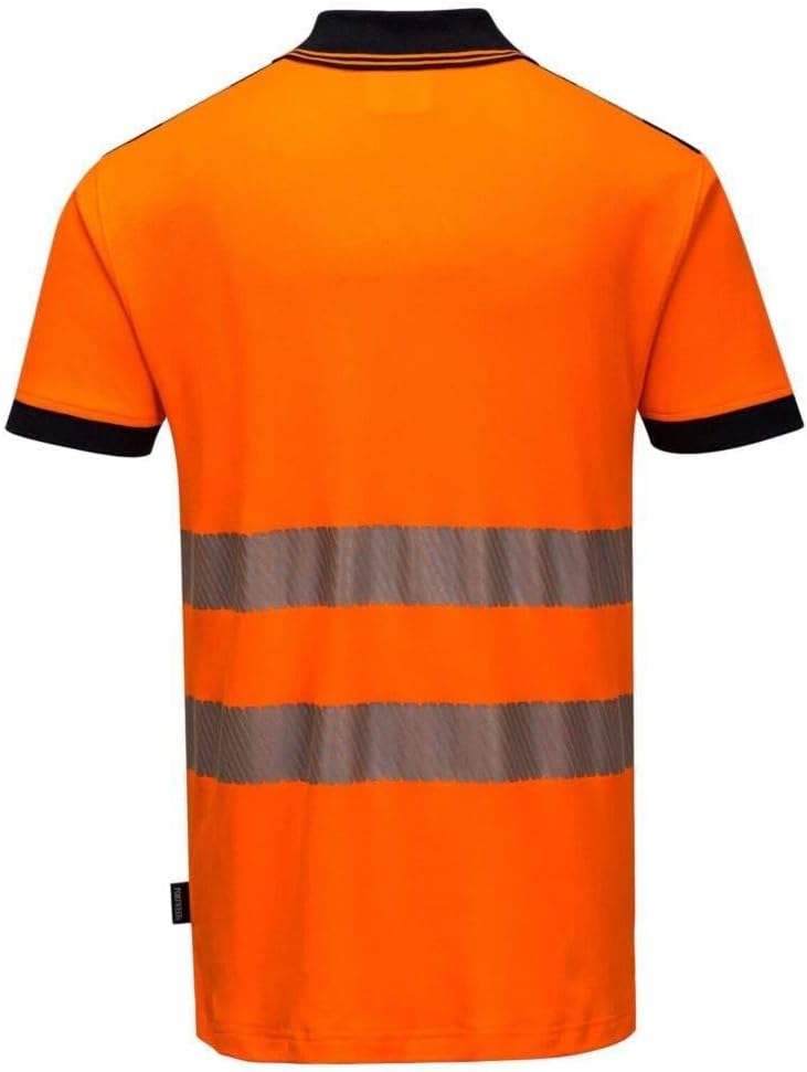PW3 Polo Manica Corta Hi-Vis L Gelb, L Gelb