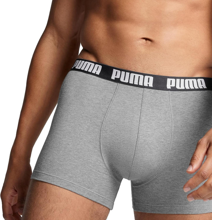 PUMA Herren Boxershorts (3er Pack) M Grey Combo, M Grey Combo