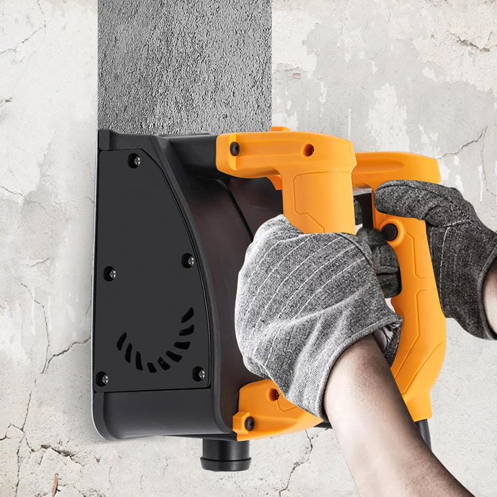 Elektrische Hobelmaschine, 1200 W, für Betonfräse, 26 Klingen aus Wolframstahl, 1000 – 4000 U/min, f