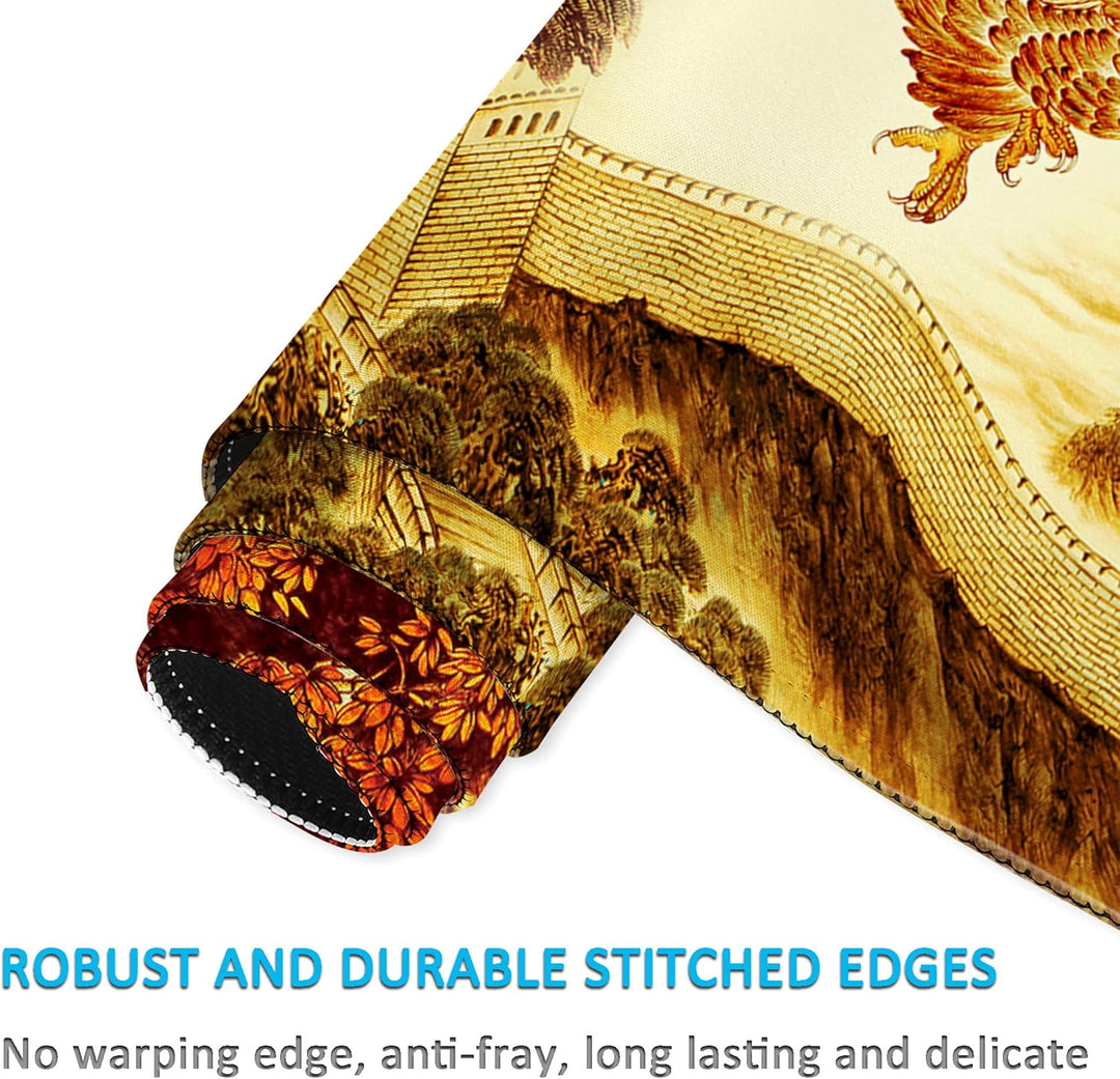 LL-COEUR Grosse Gaming Laptop Mauspad PC Tastatur Mausmatte XXL Schreibtischunterlage Büro Desk Pad