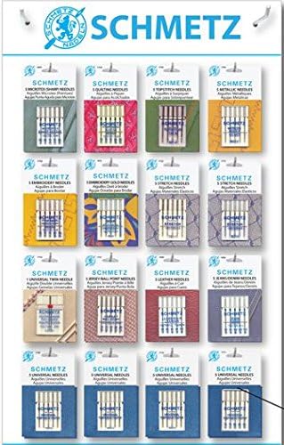 Nähmaschinennadeln von Schmetz Germany - 30 verschiedene Packungen, Typen & Grössen inklusive Univer
