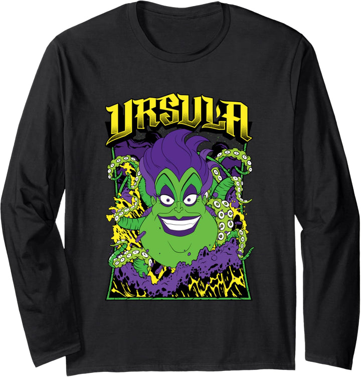 Disney Villains Ursula Metal Band Langarmshirt