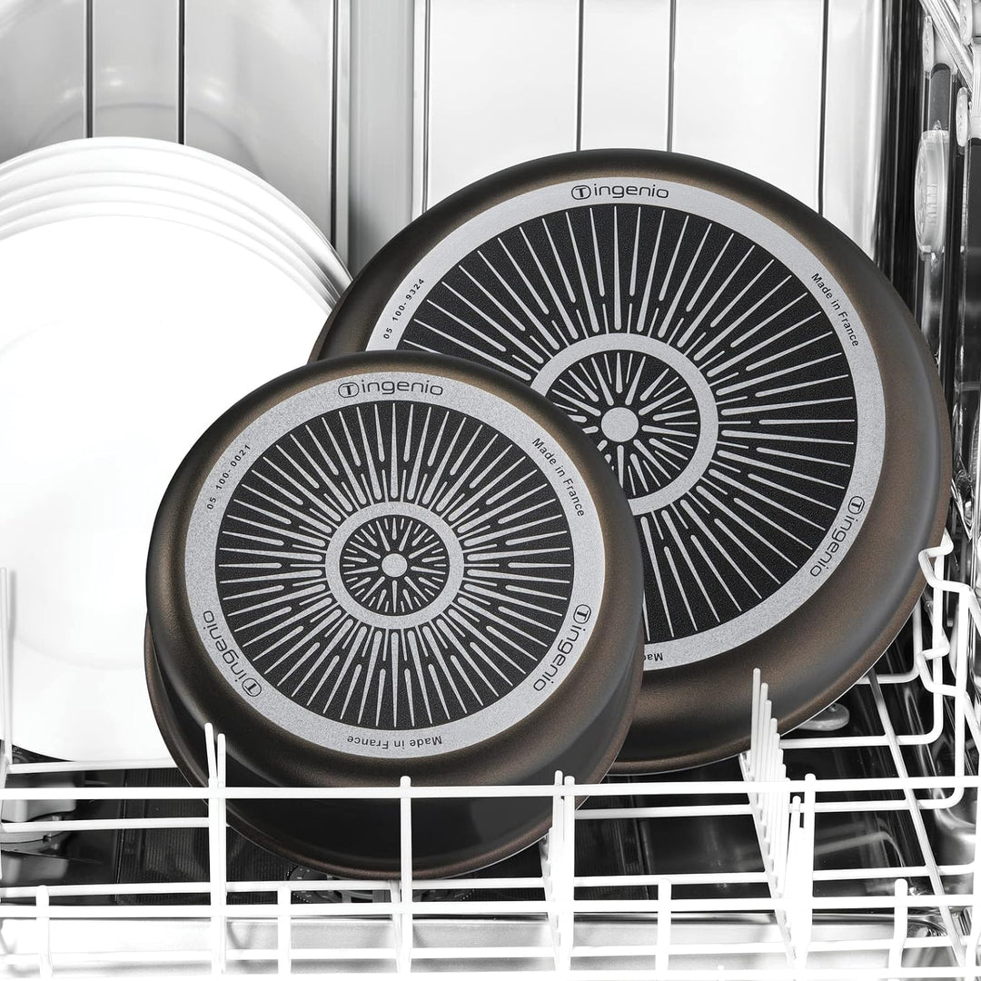 Tefal Ingenio Easy Plus Stielkasserolle 16 cm / 1.5 L, stapelbar, Antihaftbeschichtung, L1502802, Sc