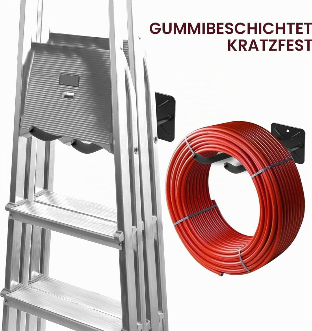 Sinoer Garagenhaken, Wandgarderobe, Schuppen-Organizer, schwerer Werkzeug-Organizer, Aufhänger, Gara