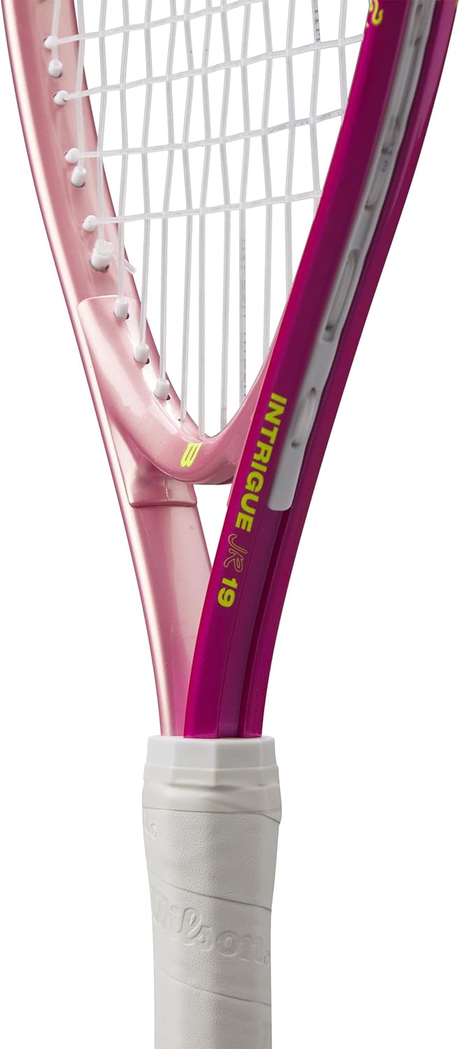 Wilson Intrigue Jr 19 Tennis Racket, Hellrosa