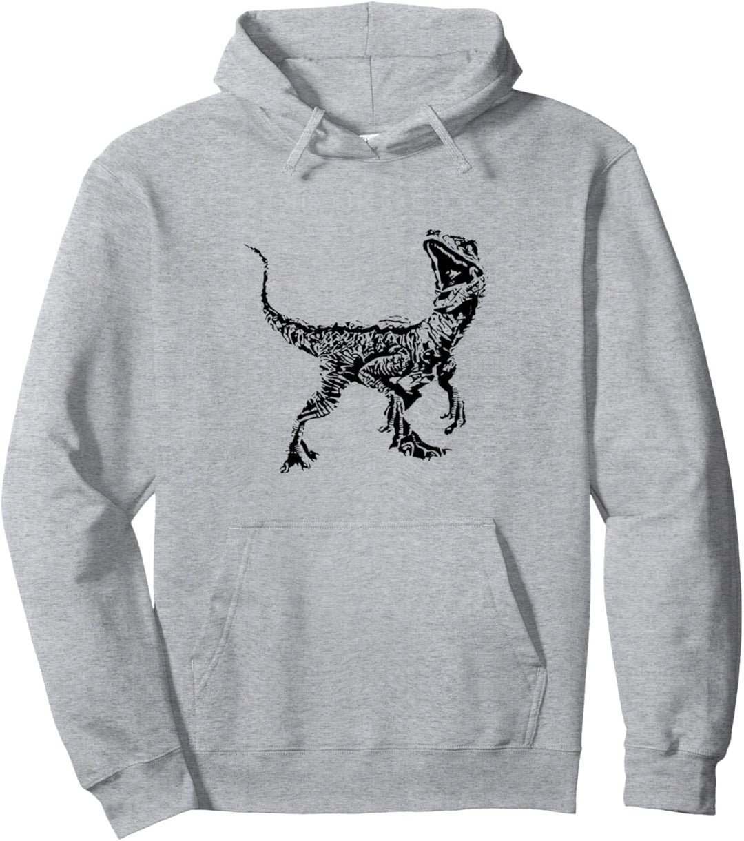 Velociraptor Dinosaurier Pullover Hoodie