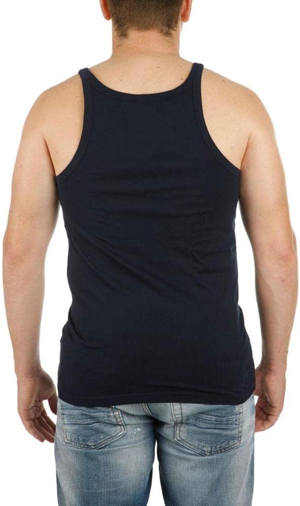 Emporio Armani Herren Schlafanzugoberteil (2er Pack), Schwarz, M S Marine/Marine, S Marine/Marine
