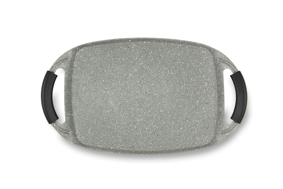 Excelsa Forn-Ok Grillplatte, geschmiedetes Aluminium, 47 x 29 cm
