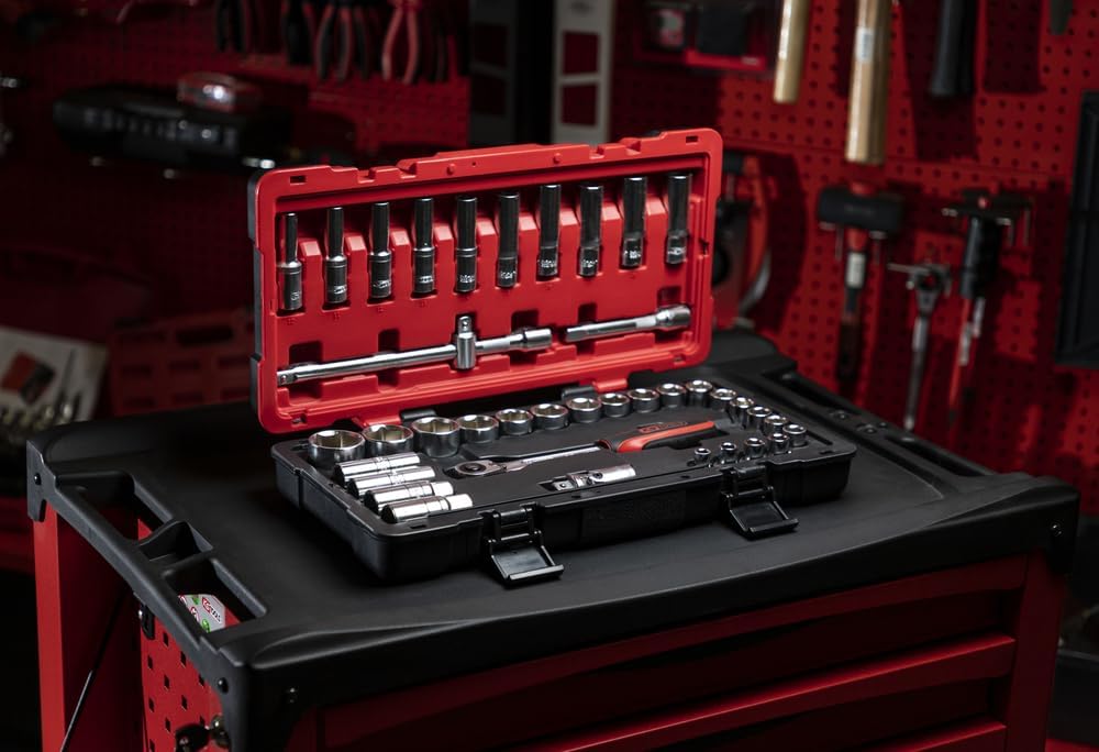 KS TOOLS - 922.0639 - Steckschlüsselsatz und Zubehör ULTIMATE 1/2 Zoll, 39-teilig – robust und prakt