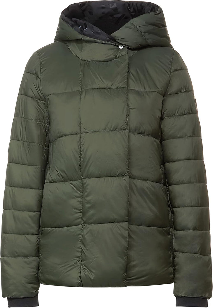 STREET ONE Damen Winterjacke 36 Homey Green, 36 Homey Green