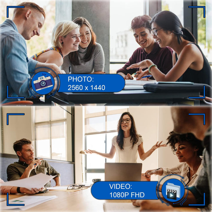 ZUNHAI Mini Kamera Mini Überwachungskamera 32GB 1080P Ultra Tragbare HD Kleine, Überwachung Kamera,K