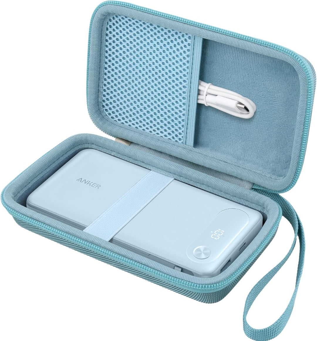 Khanka (Nur Tasche) Hartschalen-Tragetasche für Anker Power Bank 20000mAh tragbares Ladegerät mit ei