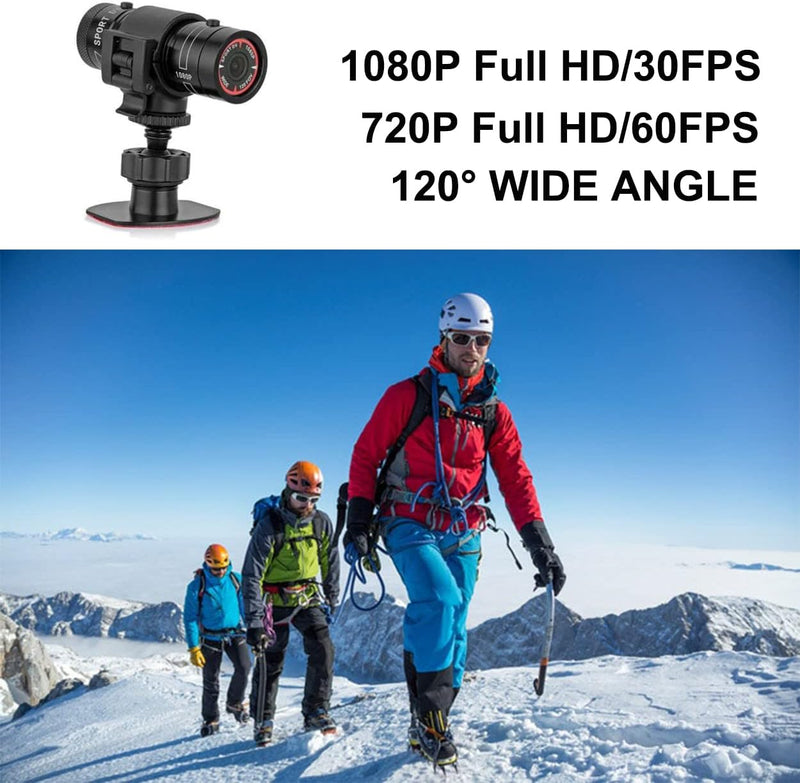 Hangang Mini Action cam 1080P Full HD Action Wasserdicht Sport Helm Bike Helm Video Kamera DVR AVI V