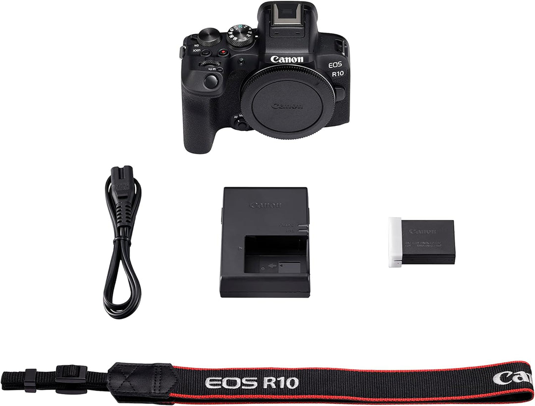 Canon EOS R10 Body + Canon RF 50mm F1.8 STM Objektiv EOS R10 Body + RF 50 F1.8, EOS R10 Body + RF 50