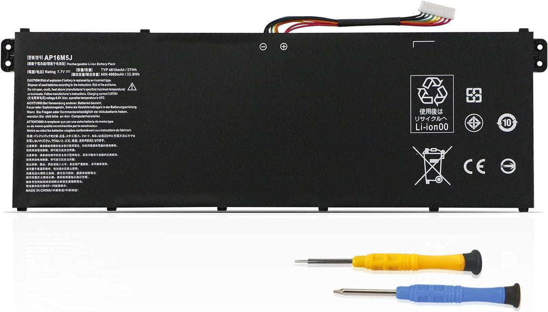 37Wh AP16M5J Laptop Akku für Acer Extensa EX215-22 Aspire A314-21 A314-31 A314-32 A314-33 A314-41 A3