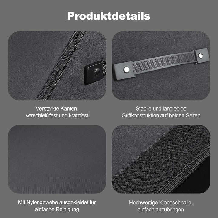 Ergocar Kofferraum Organizer, Zusammenklappbarer Aufbewahrungsbox für Auto Zubehör mit Fächern, Auto