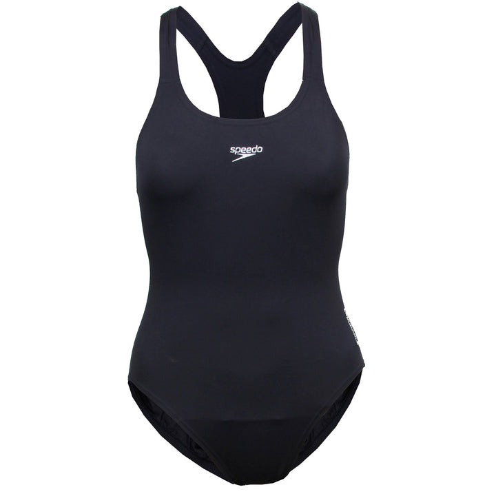Speedo Mädchen Badeanzug Einteiler Powerflex Flyback Solid Youth Team Farben Badeanzug 7-8 Jahre Nav