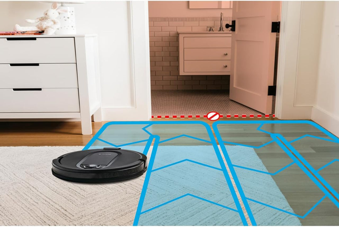 Shark IQ Self-Empty SaugRoboter [RV1000SEU], Roboter Staubsauger, automatische beutellose Absaugstat