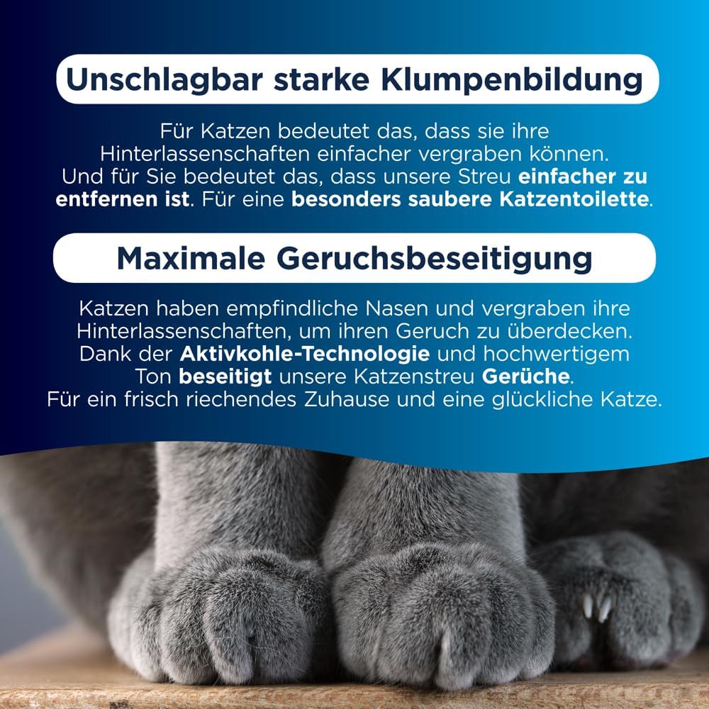 Ever Clean Extrastarkes klumpendes Katzenstreu, 10 Liter, mit Duftstoffen, Extra Strong 10L Extra St