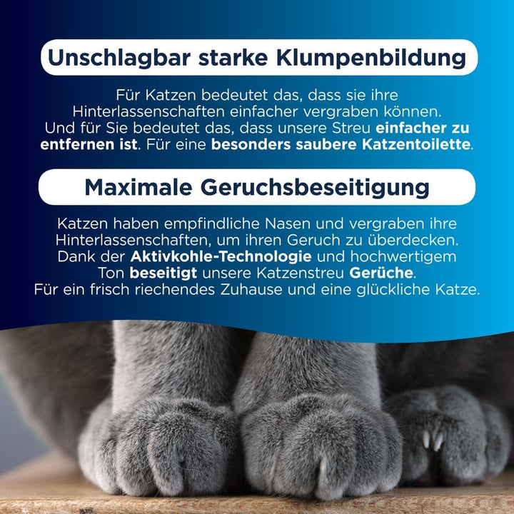 Ever Clean Extrastarkes klumpendes Katzenstreu, 10 Liter, mit Duftstoffen, Extra Strong 10L Extra St