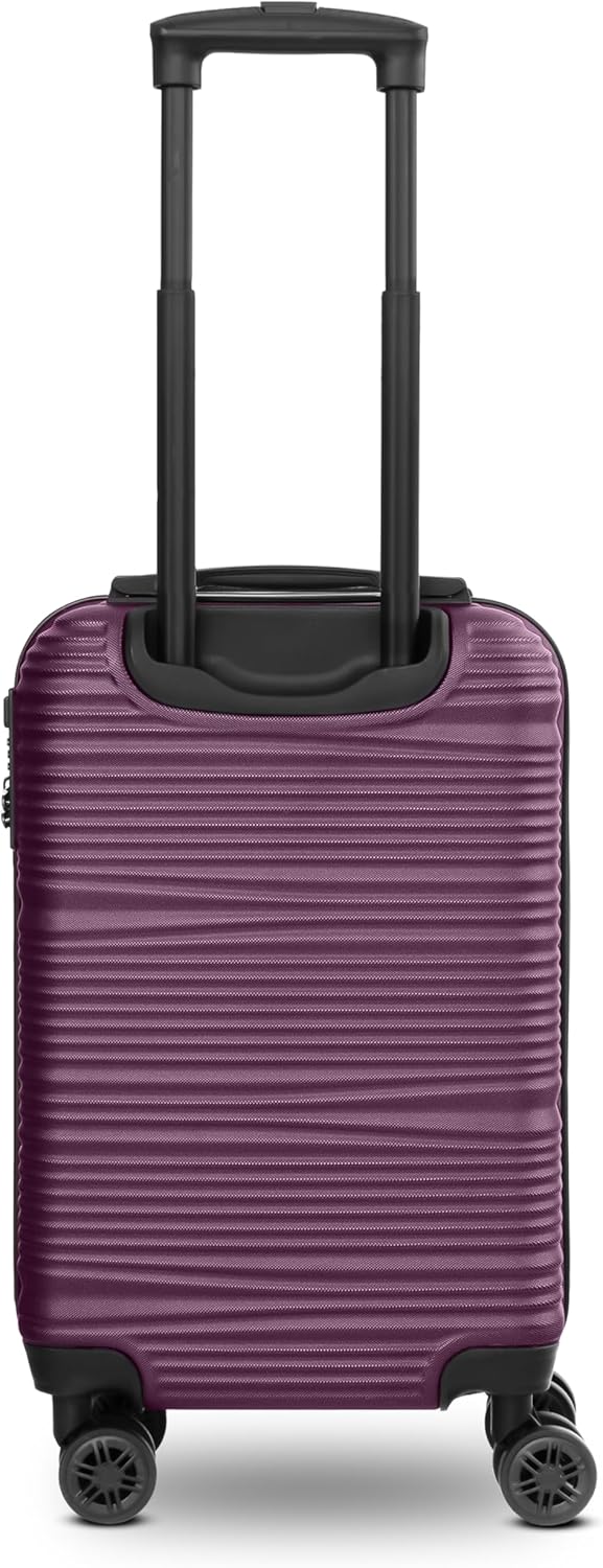 REDOLZ Kleiner Hartschalen Kabinen-Koffer | Cabin-Trolley 35 x 20 x 55 cm aus hochwertigem ABS-Mater