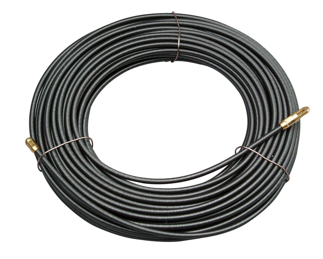 Kopp 396221047 Profi-Einziehspirale, Metall, beidseitig mit angenieteter Öse, 20m