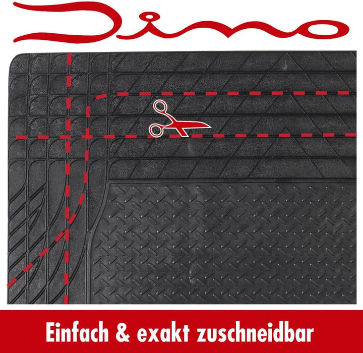 Dino KRAFTPAKET Kofferraummatte universal zuschneidbare Gummimatte Antirutschmatte universeller Koff
