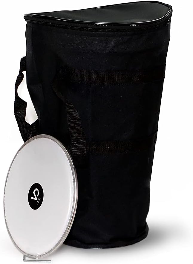 Vatan 3026 Ägyptische Darbuka, lackiert, 22 cm Durchmesser, Gr. L, Blau