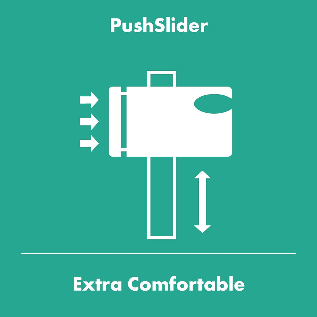 hansgrohe 24400700 Unica Pulsify S 65 cm mit Push Handbrausehalter und Isiflex Brauseschlauch 160 cm