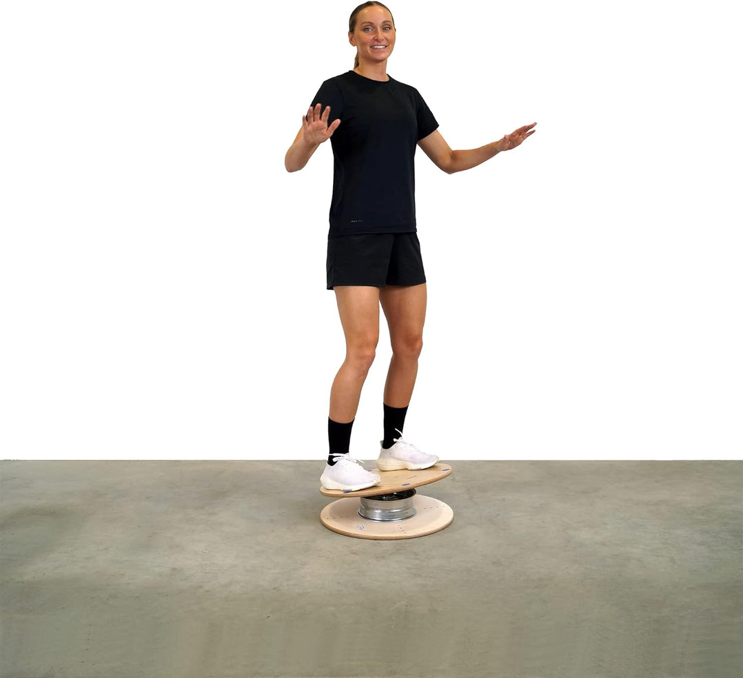 pedalo Sport Rodeosell Rotationsscheibe/Rotationstrainer/Gleichgewichtstrainer/Vestibulärtrainer/Kin