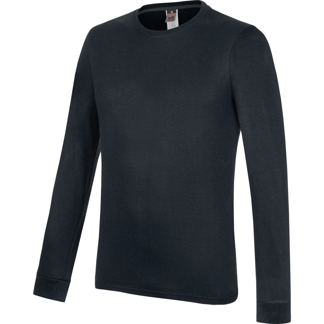 WÜRTH MODYF Langarm-Shirt aus Baumwolle für Herren in versch. Farben und Grössen XS-XL - Rundhals Lo