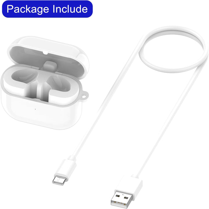 Ladekoffer Kompatibel für Samsung Galaxy Buds 3 ladecase, Ersatz-Ladebox, Ohrhörer-Ladehülle für Sam