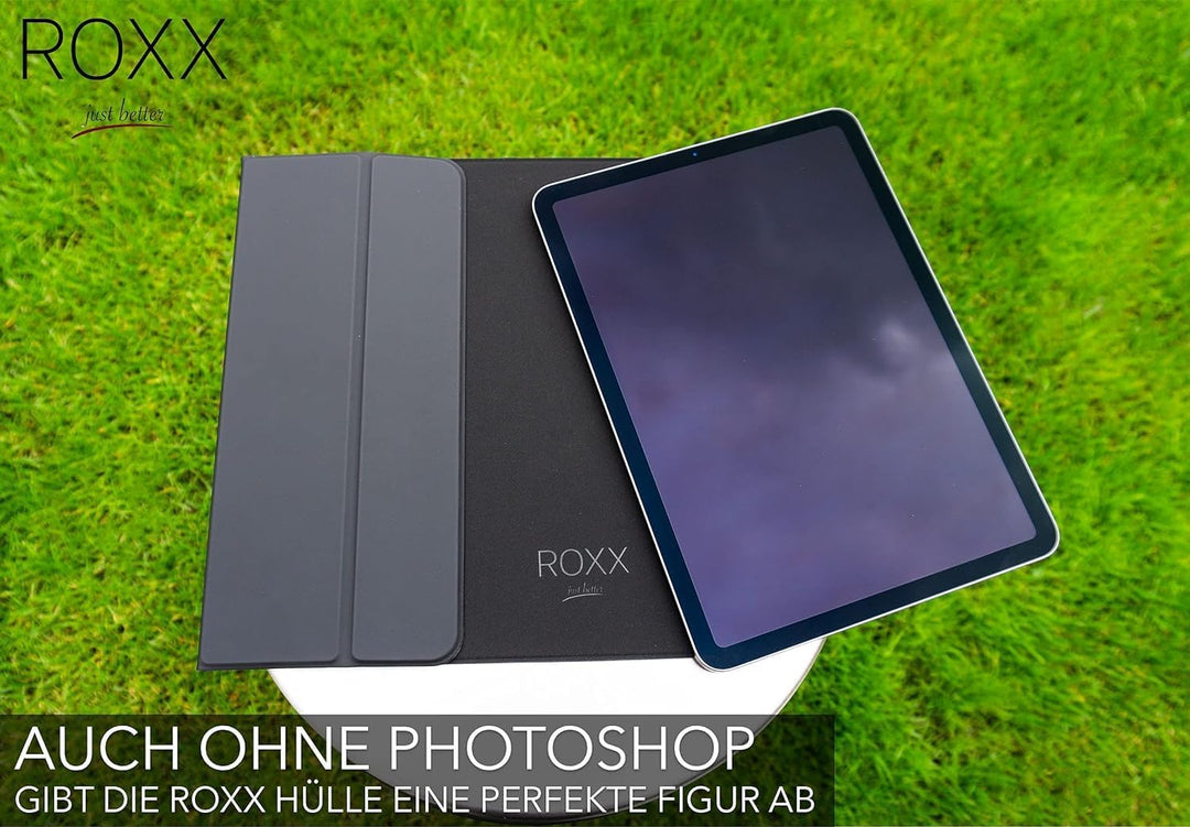 Roxx Hardcase Hülle mit Innenschutz | Wie das Original | Magnetisch | Kompatibel mit iPad Air 4. & 5